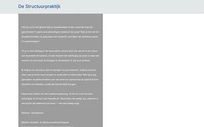 structuurpraktijk.be snapshot