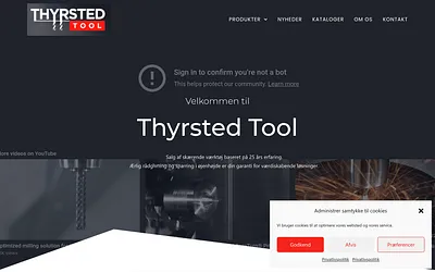thyrstedtool.dk snapshot
