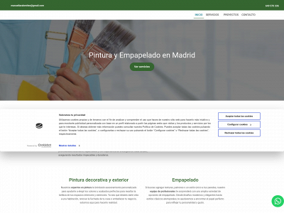 pinturasmlara.es snapshot