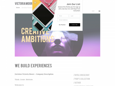 www.envisionvictoriamoore.com snapshot