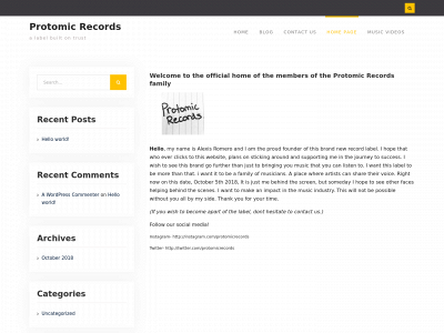 protomicrecords.com snapshot