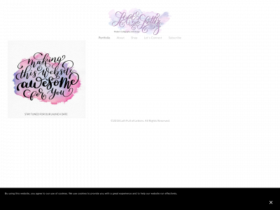 loftfullofletters.com snapshot