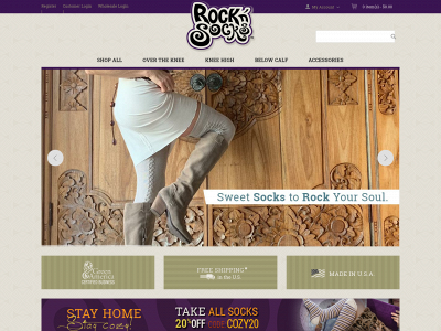 rocknsocks.com snapshot