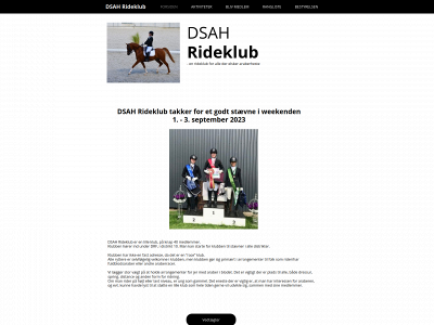 dsah-rideklub.dk snapshot