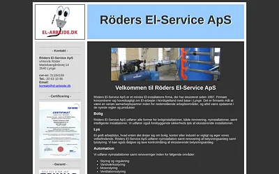 el-arbejde.dk snapshot