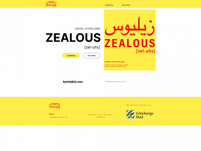 zealousart.se snapshot