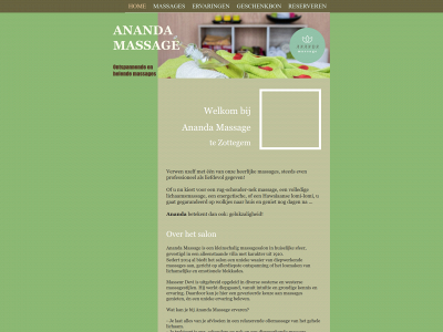 ananda-massage.be snapshot