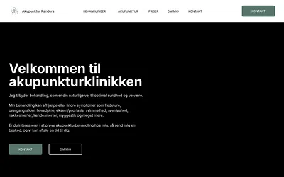 akupunkturranders.dk snapshot