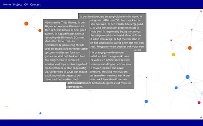 thijsbruins.nl snapshot