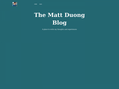 themattduong.com snapshot
