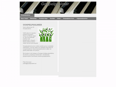 gospelpsalmer.se snapshot
