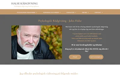 johnhalse.dk snapshot