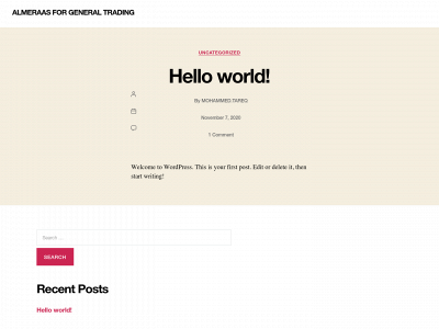 almeraas.com snapshot