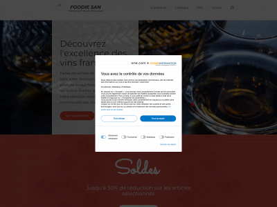 foodiesanshop.fr snapshot