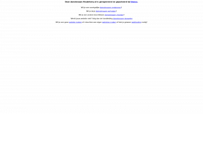 flexdelivery.nl snapshot