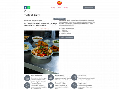 tasteofcurry.be snapshot