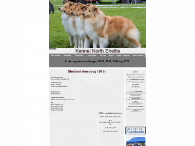 northsheltie.com snapshot