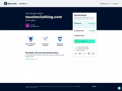 toucheclothing.se snapshot