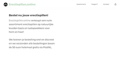erectiepillen.online snapshot