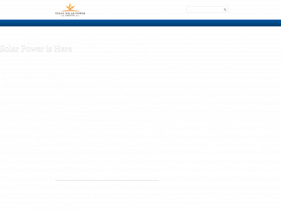 txsolarpower.org snapshot