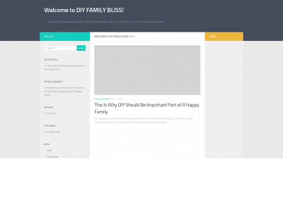 diyfamilybliss.com snapshot