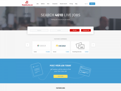 hospitalityjobs.com snapshot