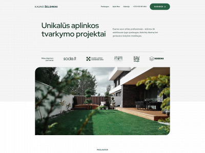 kaunozeldiniai.lt snapshot