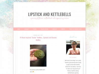 lipstickandkettlebells.com snapshot