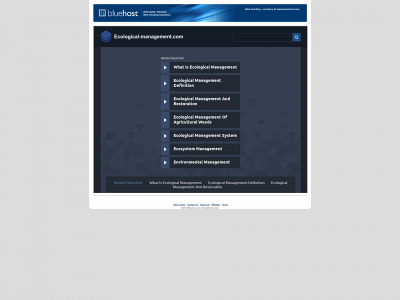 ecological-management.com snapshot