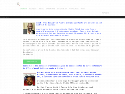www.lemiroirinfo.com snapshot