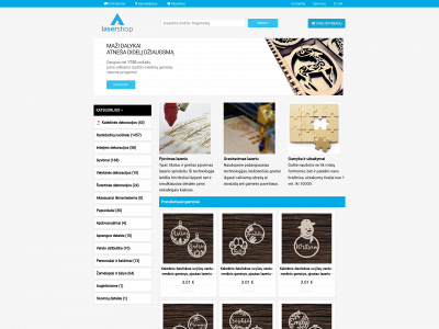 lasershop.lt snapshot