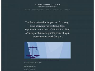 ncfinelaw.com snapshot