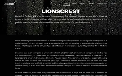 lionscrestadvisors.com snapshot