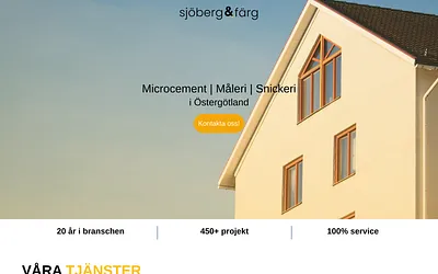 sjobergochfarg.se snapshot