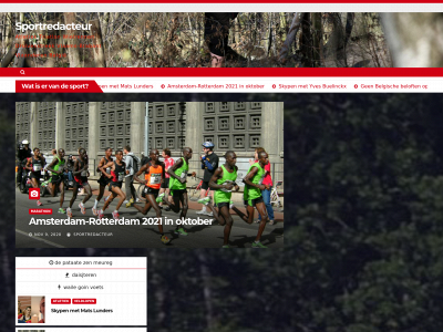 sportredacteur.be snapshot