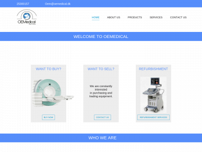 oemedical.dk snapshot