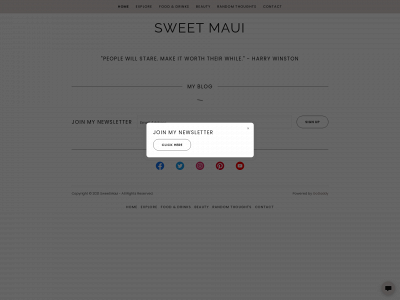 sweetmaui.com snapshot