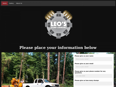 leosstumpgrinding.com snapshot