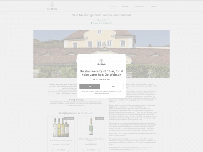 oe-wein.dk snapshot