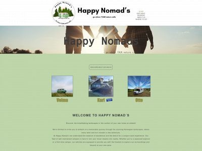 happynomades.com snapshot