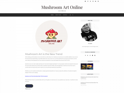 mushroomartonline.com snapshot