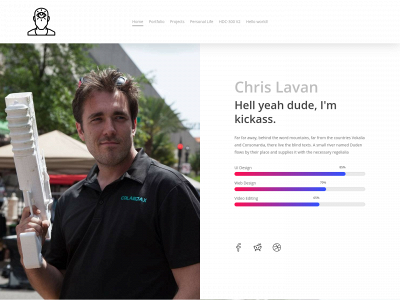 chrislavan.com snapshot