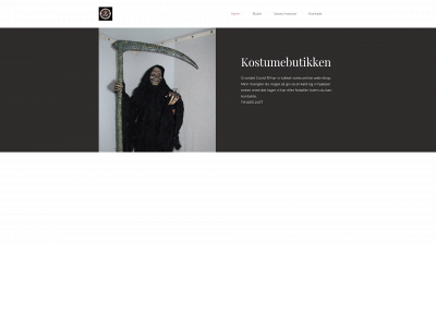 kostumebutikken.dk snapshot