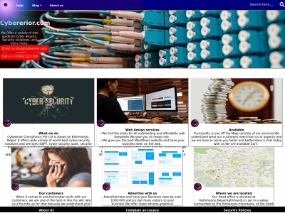 cybererior.com snapshot