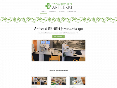 taivalkoskenapteekki.fi snapshot