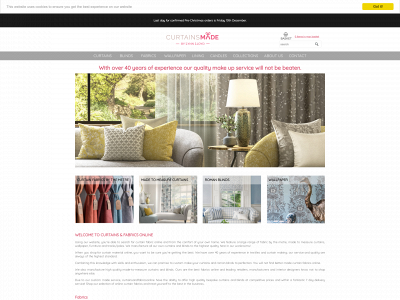 curtainsandfabricsonline.com snapshot
