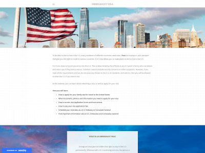 applyimmigrantvisa.weebly.com snapshot