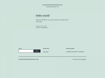 blindsanddrapesdesign.com snapshot