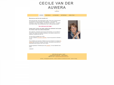 cecilevanderauwera.be snapshot