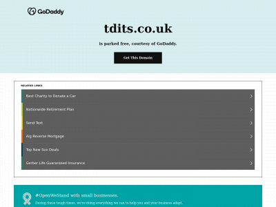 tdits.co.uk snapshot